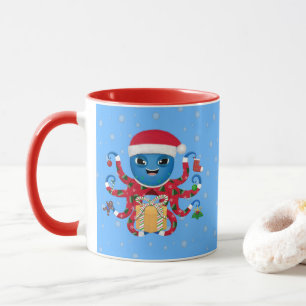 Taza Navidades Octopus Mug