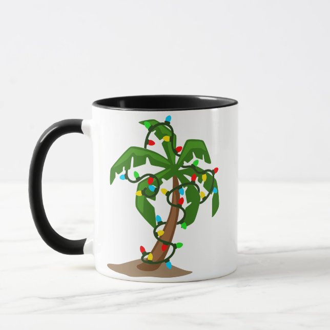 TAZA NAVIDADES PALM TREE (Izquierda)