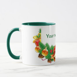 Taza Navidades personalizable mug