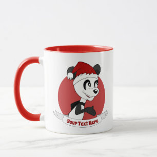 Taza Navidades personalizado con adorable tazón de oso
