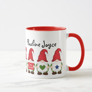 Taza Navidades personalizados Gnome Mug