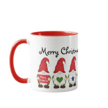 Navidades personalizados Gnome Mug