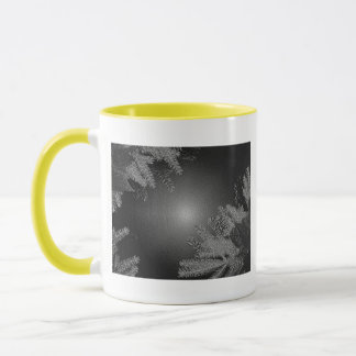 Taza Navidades Poinsettia Black And Gray I