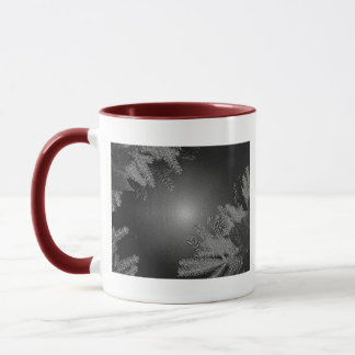 Taza Navidades Poinsettia Black And Gray I