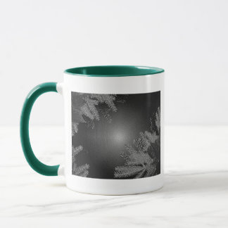 Taza Navidades Poinsettia Black And Gray I