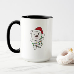 Taza Navidades Polar Oso Animales De Invierno Osos Pola