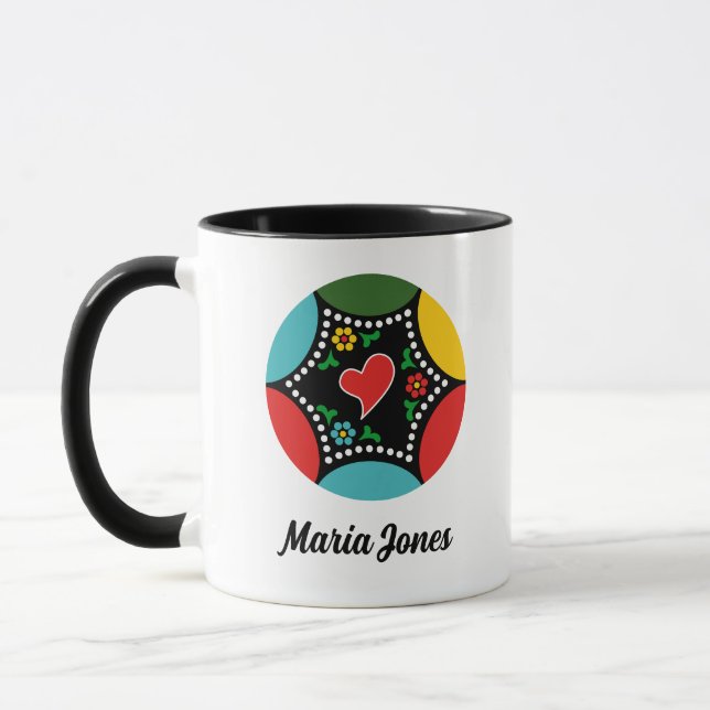 Taza Navidades portugueses Fiestas y regalos (Izquierda)