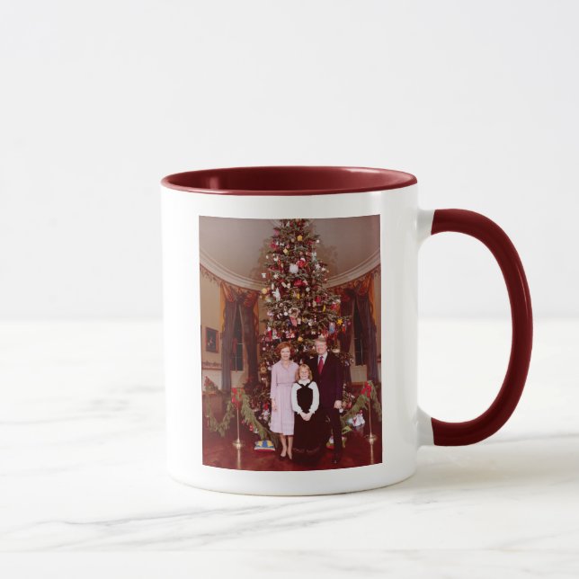 Taza Navidades Presidente James Jimmy Carter Casa Blanc (Derecha)