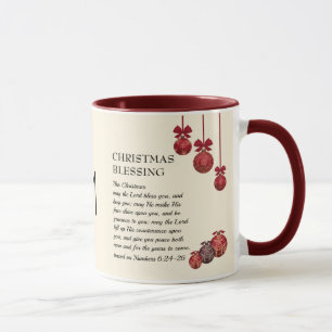 Taza Navidades PUEDEN QUE JEHOVAH TE BENDIGA EL Monogra