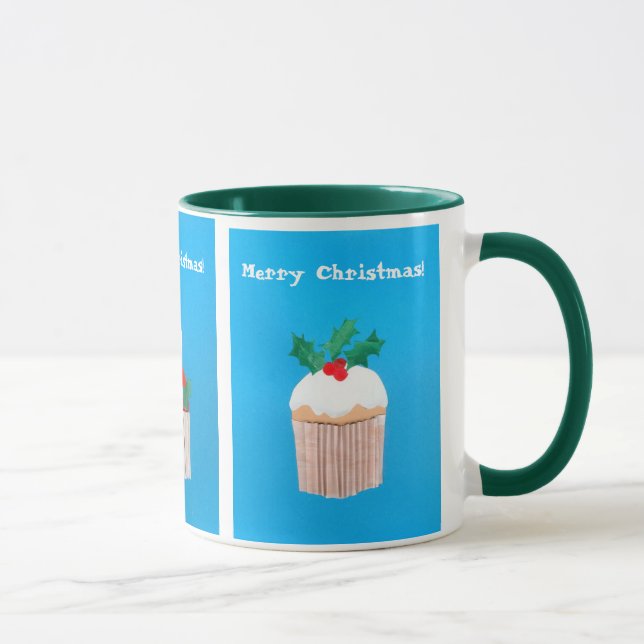 Taza Navidades quequito Ringer Mug. (Derecha)