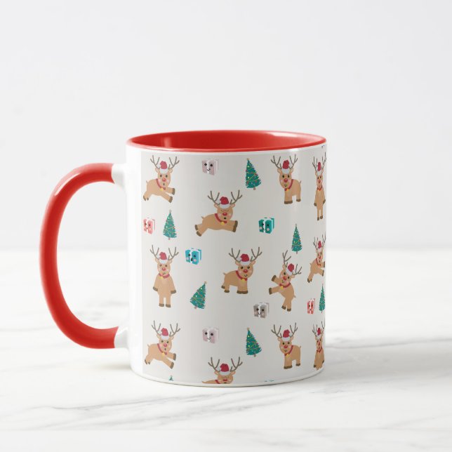 Taza Navidades ratos renos (Izquierda)