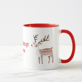 Taza Navidades Reindeer Mug | Diseño de vacaciones nórd