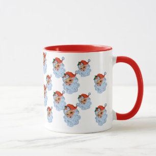 Taza Navidades Retro Santa