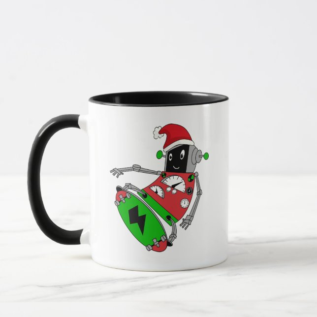Taza Navidades Robot (Izquierda)