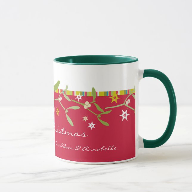 Taza Navidades rojos de diseño exclusivo gracias a mug (Derecha)
