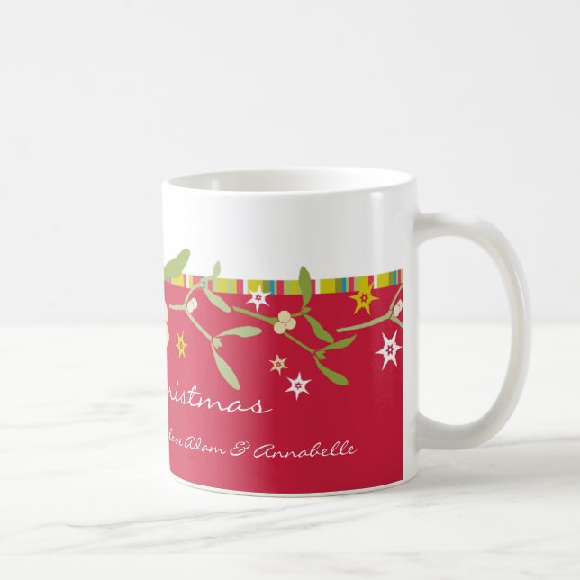 Taza Navidades rojos de diseño exclusivo gracias a mug (Derecha)