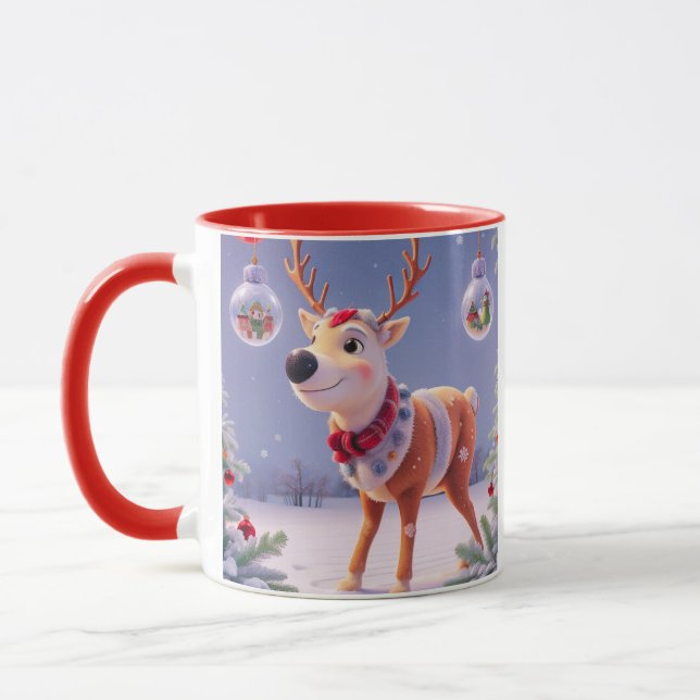 Taza Navidades rojos Mugs - Invierno enigmático (Izquierda)