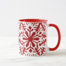Navidades rojos y blancos Sweater Mug