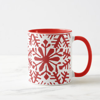Taza Navidades rojos y blancos Sweater Mug