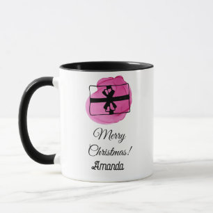 Taza Navidades rosados