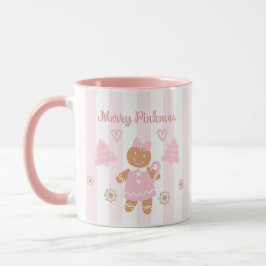 Taza Navidades rosados de Gingerbread Mug