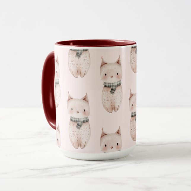 Taza Navidades rosados de Rubor (Anverso izquierdo)
