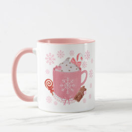 Taza Navidades rosados Mug