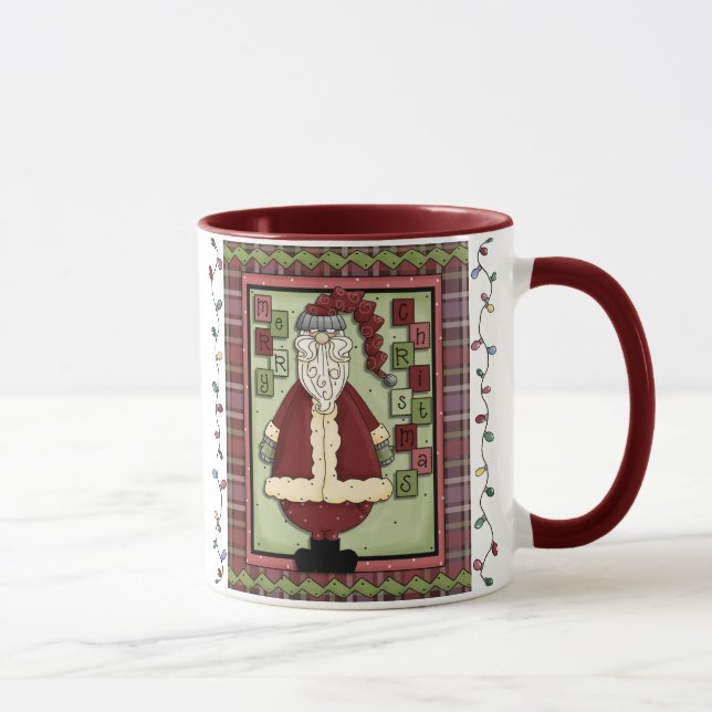 Taza Navidades Santa Navidades Mug (Derecha)