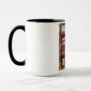 Taza Navidades Santa Red Truck recuperador de oro