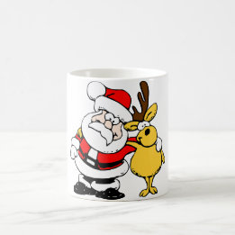 Taza | NAVIDADES | Santa Y Los Renos