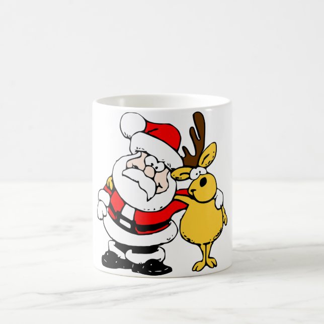 Taza | NAVIDADES | Santa Y Los Renos (Centro)