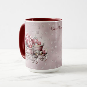 Taza Navidades Sleigh Con Regalos Holiday Mug