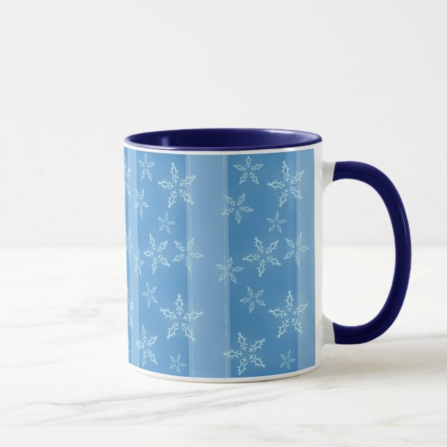 Taza Navidades Snowflakes Mug (Derecha)