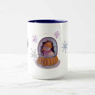 Taza navidades snowman