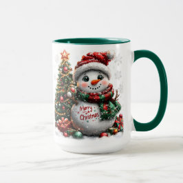 Taza Navidades Snowman