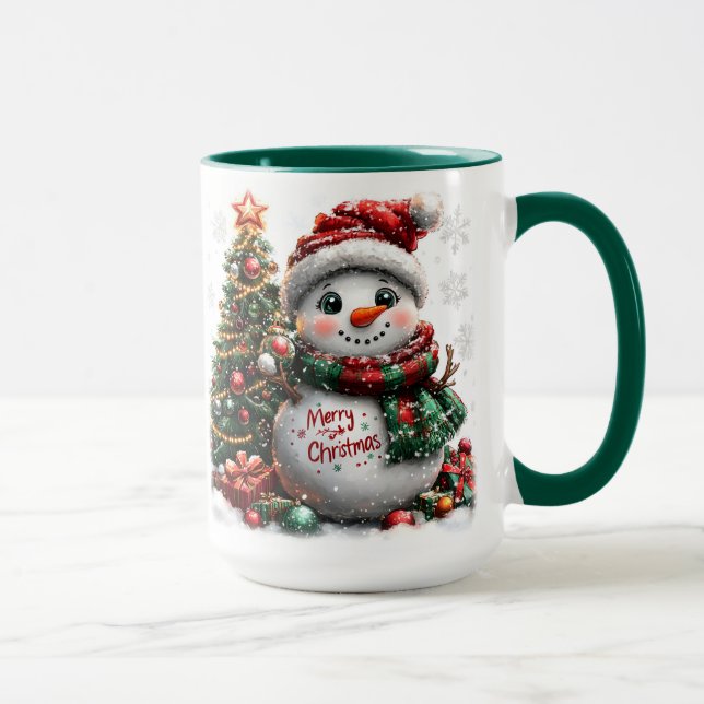 Taza Navidades Snowman (Derecha)