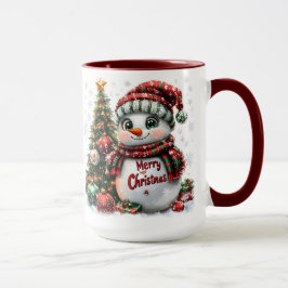 Taza Navidades Snowman