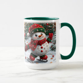 Taza Navidades Snowman Mug