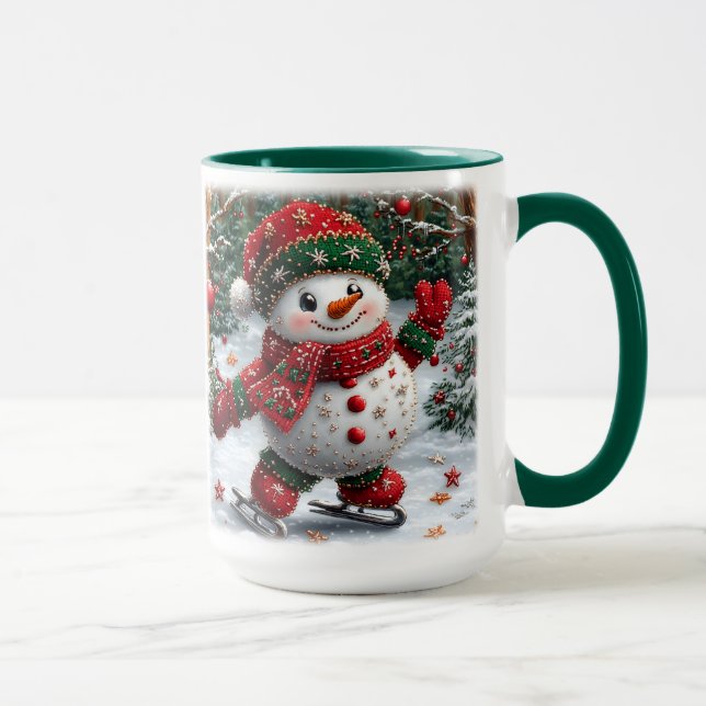 Taza Navidades Snowman Mug (Derecha)