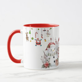 Taza Navidades Snowmen mug
