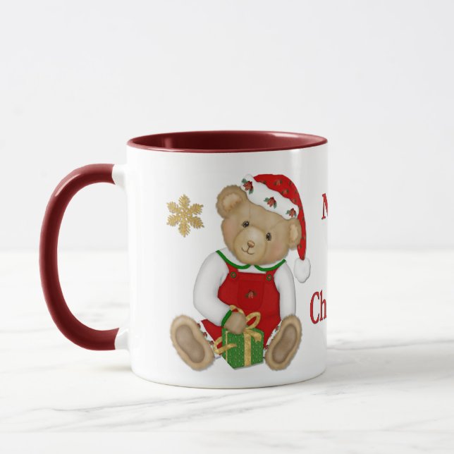 Taza Navidades Teddy Bear - Niño (Izquierda)