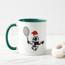 Navidades Tennis Quokka Mug