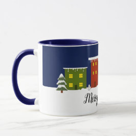 Taza Navidades Town Mug