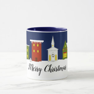 Taza Navidades Town Mug