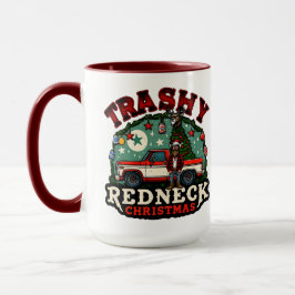 Taza Navidades Trashy Redneck