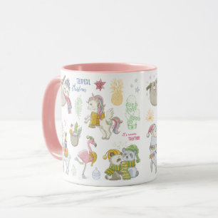 Taza Navidades tropicales