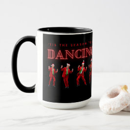 Taza Navidades Trump Dancing Mug 15 oz