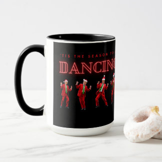 Taza Navidades Trump Dancing Mug 15 oz