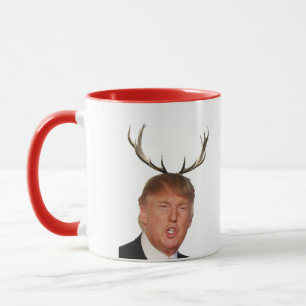 Taza Navidades Trump: Sr. Presidente venado