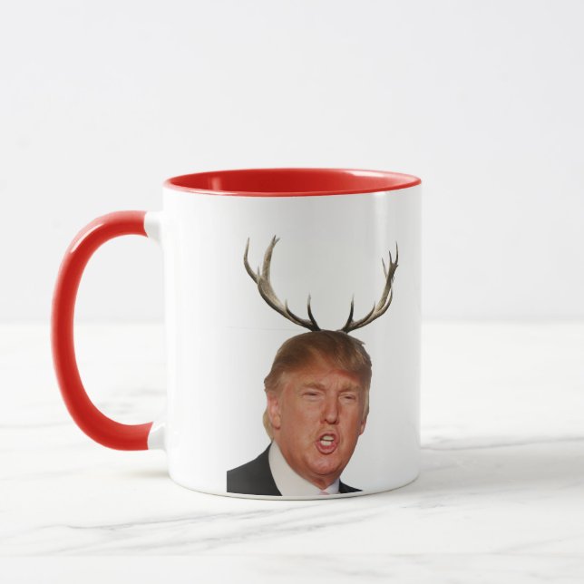 Taza Navidades Trump: Sr. Presidente venado (Izquierda)